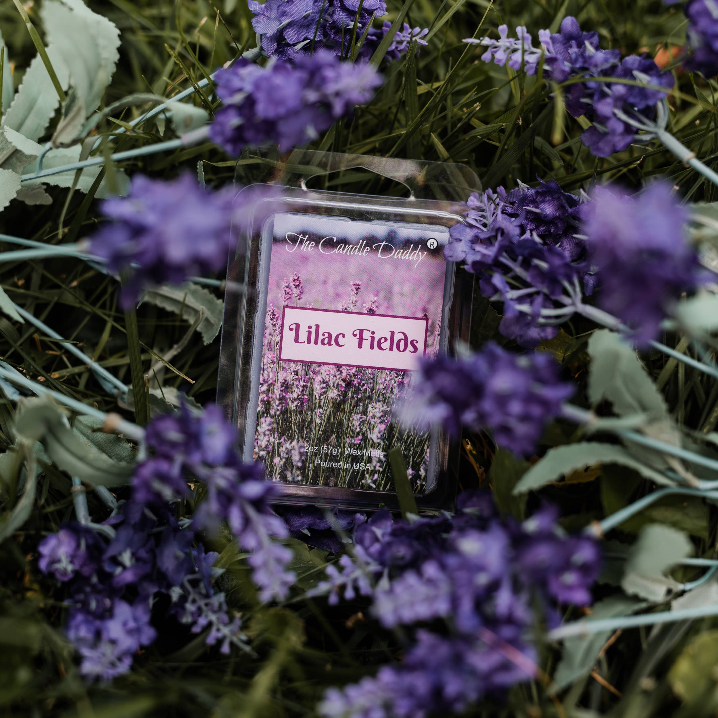 The Candle Daddy - Wholesale Wax Melt - LILAC FIELDS - FLORAL SPRING SCENTED WAX MELT - 1 PACK - 2OZ3