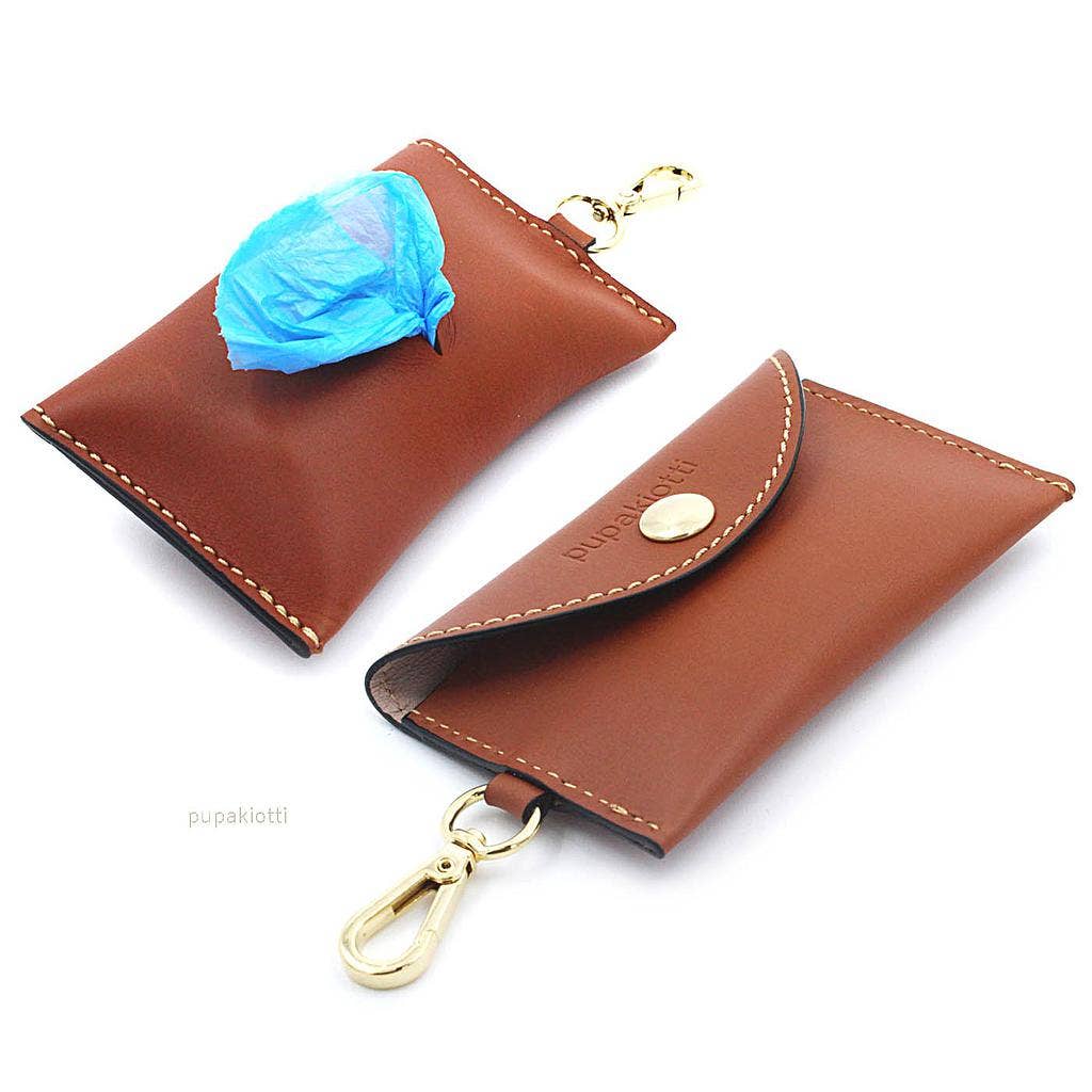 Pupakiotti Pets, Brand in Italy Srl. – wholesale Godisväska  - Hund – Premium äkta läderpåshållare med ficka för hundar5