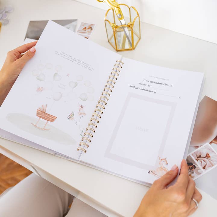 Love & Story Design - Wholesale Memory book – Child & baby - Baby Memory Book Magical Fairies7