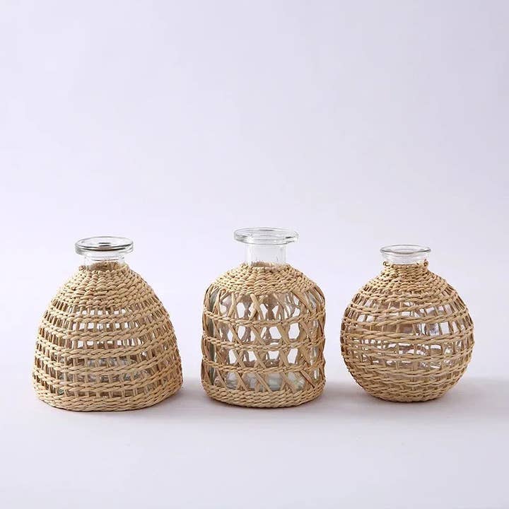 Kiyo Home - Wholesale Vase - Rattan Vases2