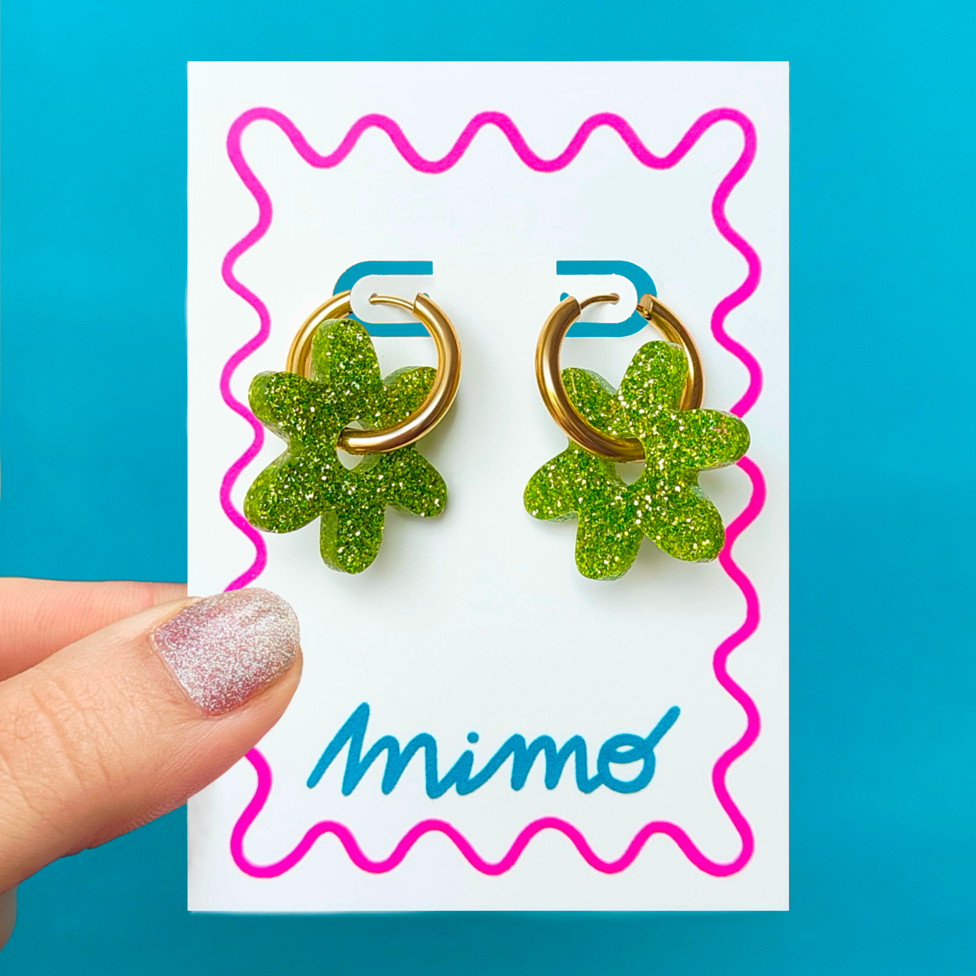 Mimo – wholesale Hoop earrings – Wholesale Flower Hoop Earrings12