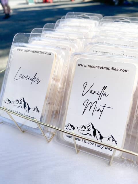 Lavender Wax Melt for wholesale by Moonset Candles