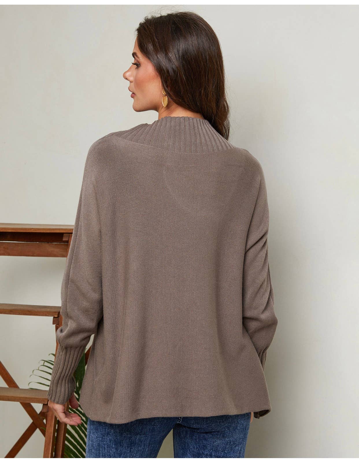 LÉA & LUC - Wholesale Pullover-trui - Dames - Trui met hoge hals REF. 612318