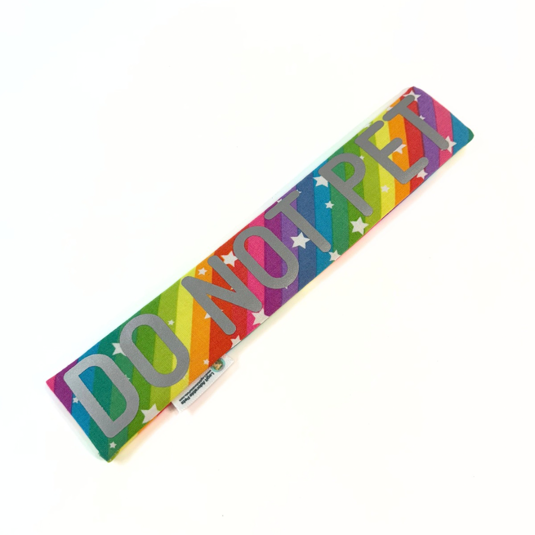 Legit Adorable Pets - Wholesale Pet Leash - Dog - Rainbow stripe Star Leash Wrap3