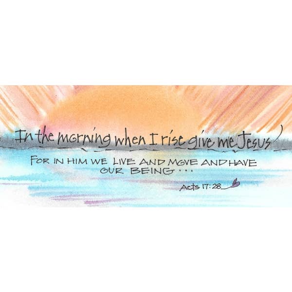 Credo Designs LTD - Wholesale Bookmark - Give me Jesus Bookmark packaged with Harney Teabag