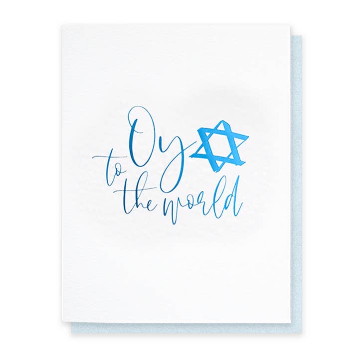 Oy to the World for wholesale by Cardideology