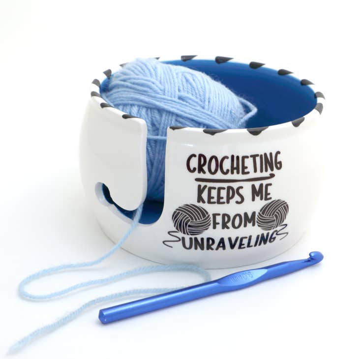 Crochet It's Knot Knitting Yarn Bowl