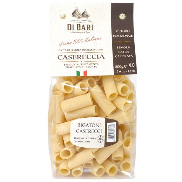 Gourmandise - Wholesale Pasta - Pasta Rigatoni Caserecci Di Bari 500g