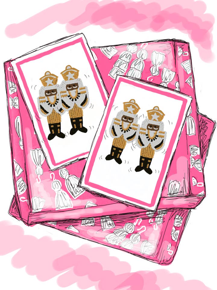 The Nutcracker Earring for wholesale by The Tiny Tassel