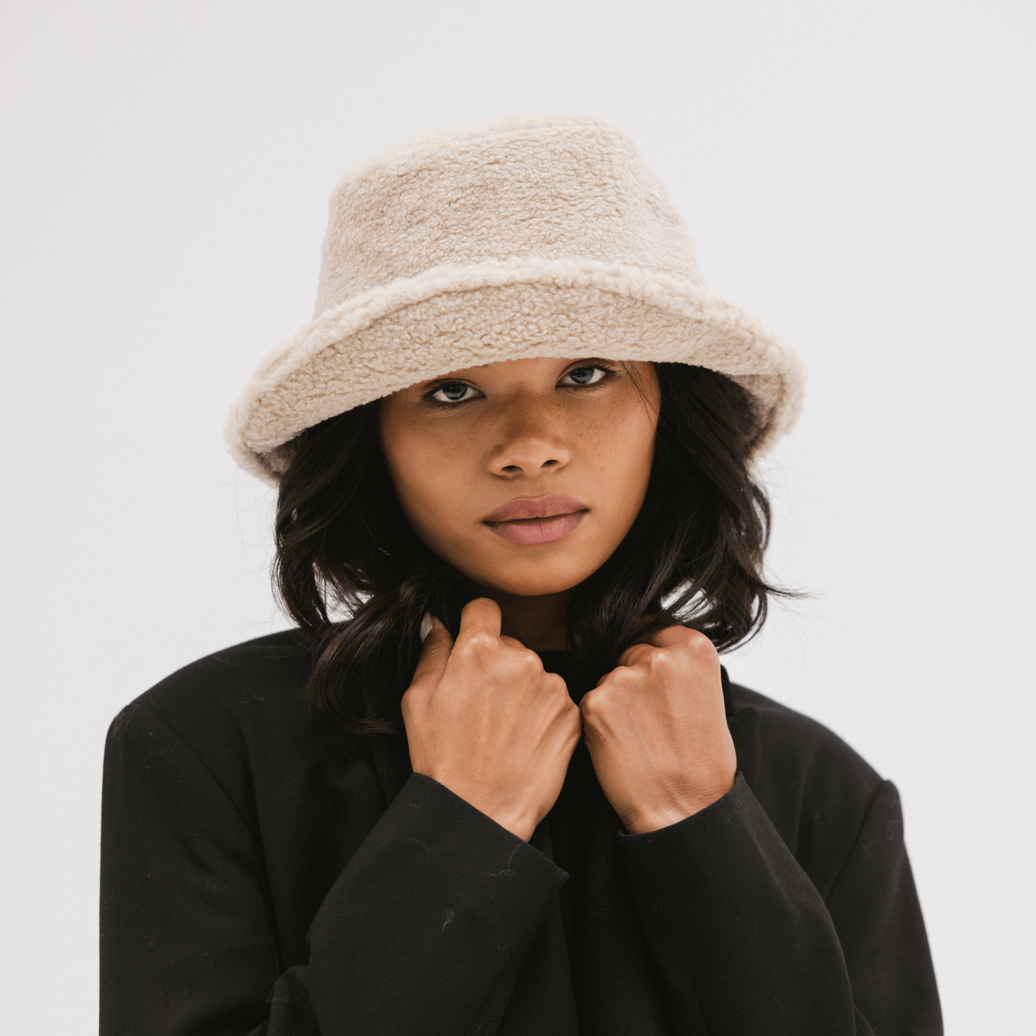 Gigi Pip - Wholesale Bucket Hat - Women's - Jackson Sherpa Bucket Hat1