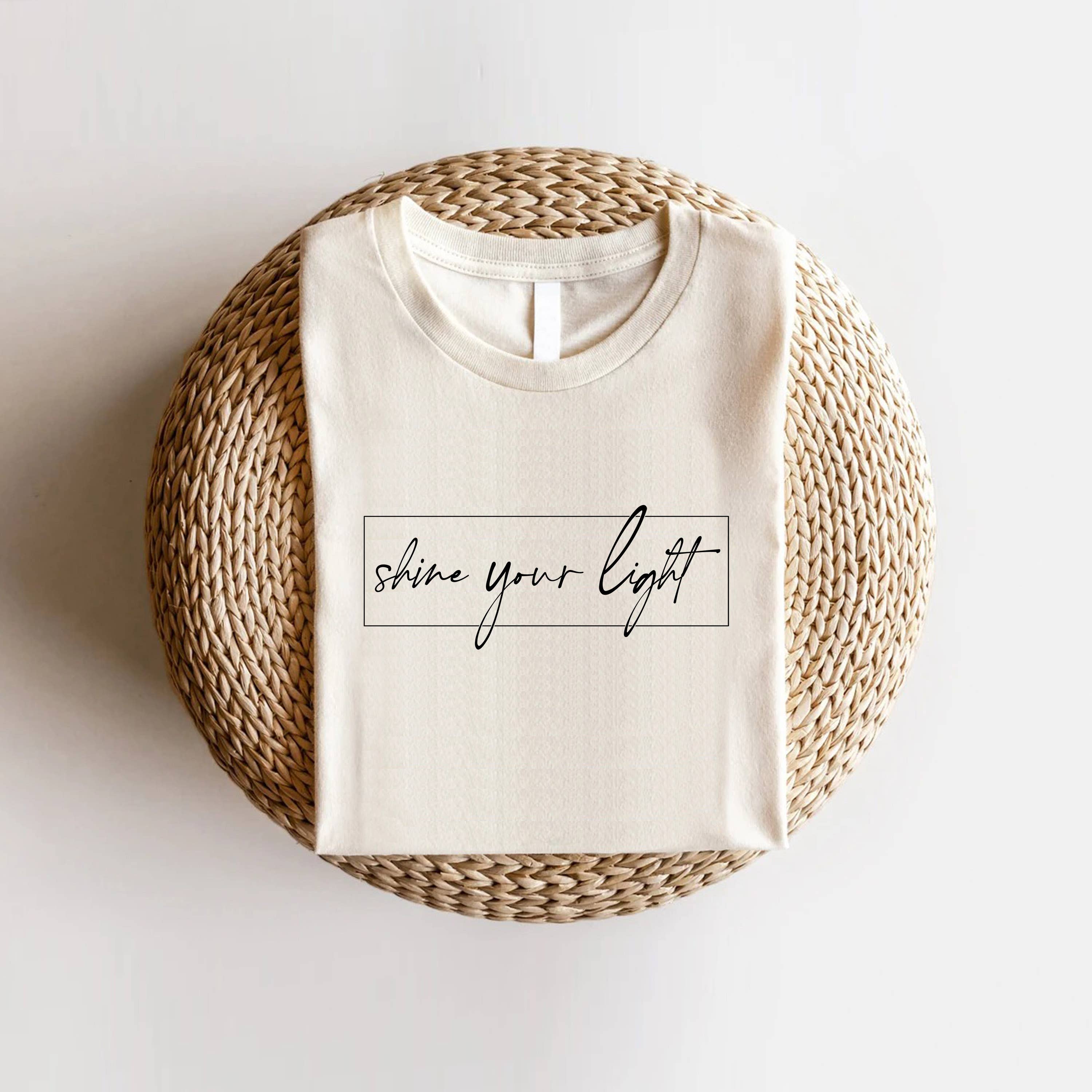 STARCHIS - Wholesale Screen Printed T-Shirt - Women's - Shine your light7