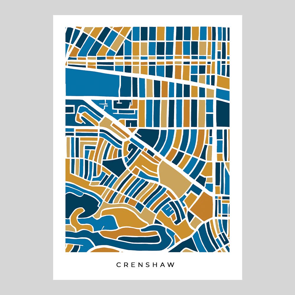 Faraway Places Paper - Wholesale Postcard Set - Los Angeles Neighborhood Print Postcards - Set of 1414