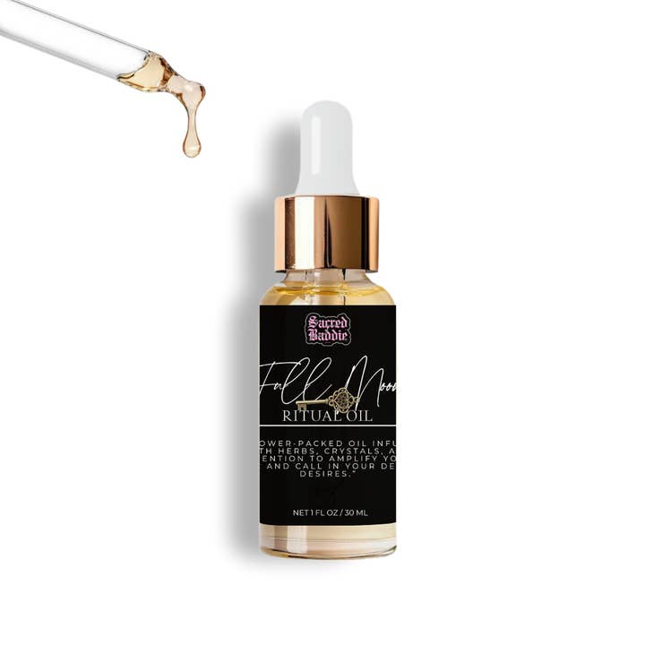 Olio Rituale Luna Piena™ per la vendita all'ingrosso da parte di Sacred Baddie Society