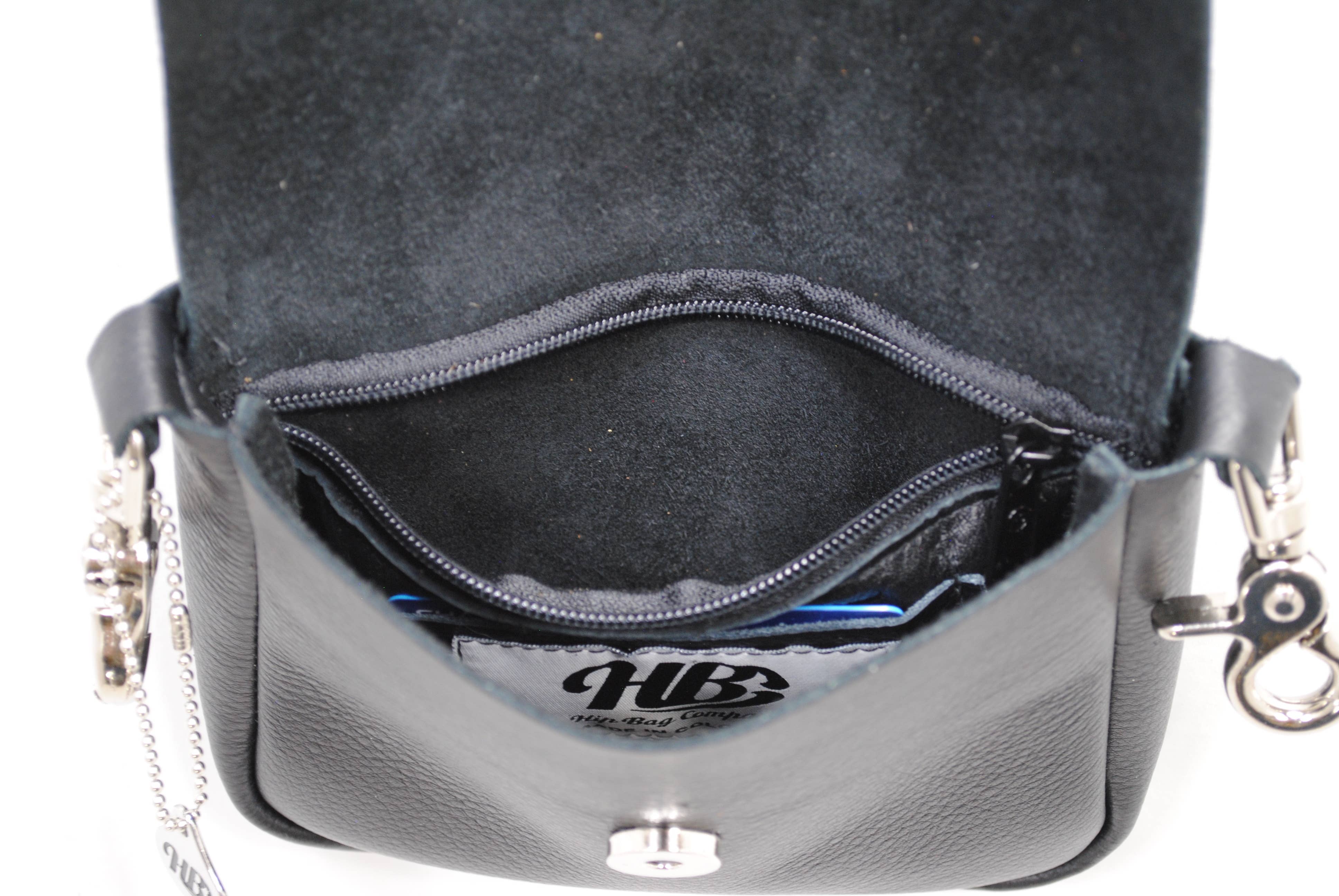 Hip Bag Company - Wholesale Belt Bag - Women's - Double Pocket Whip Stitch Hip Bag 3.3-052