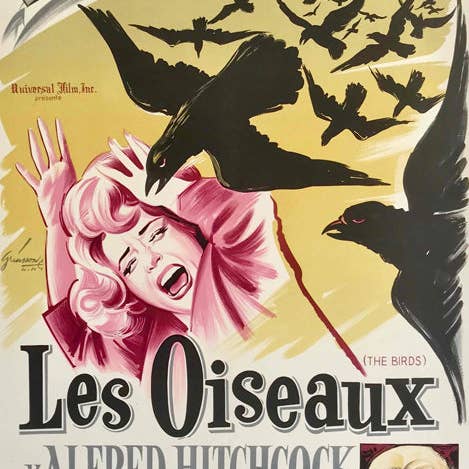 BLUE SHAKER - Wholesale Art Print - Movies - Les Oiseaux0