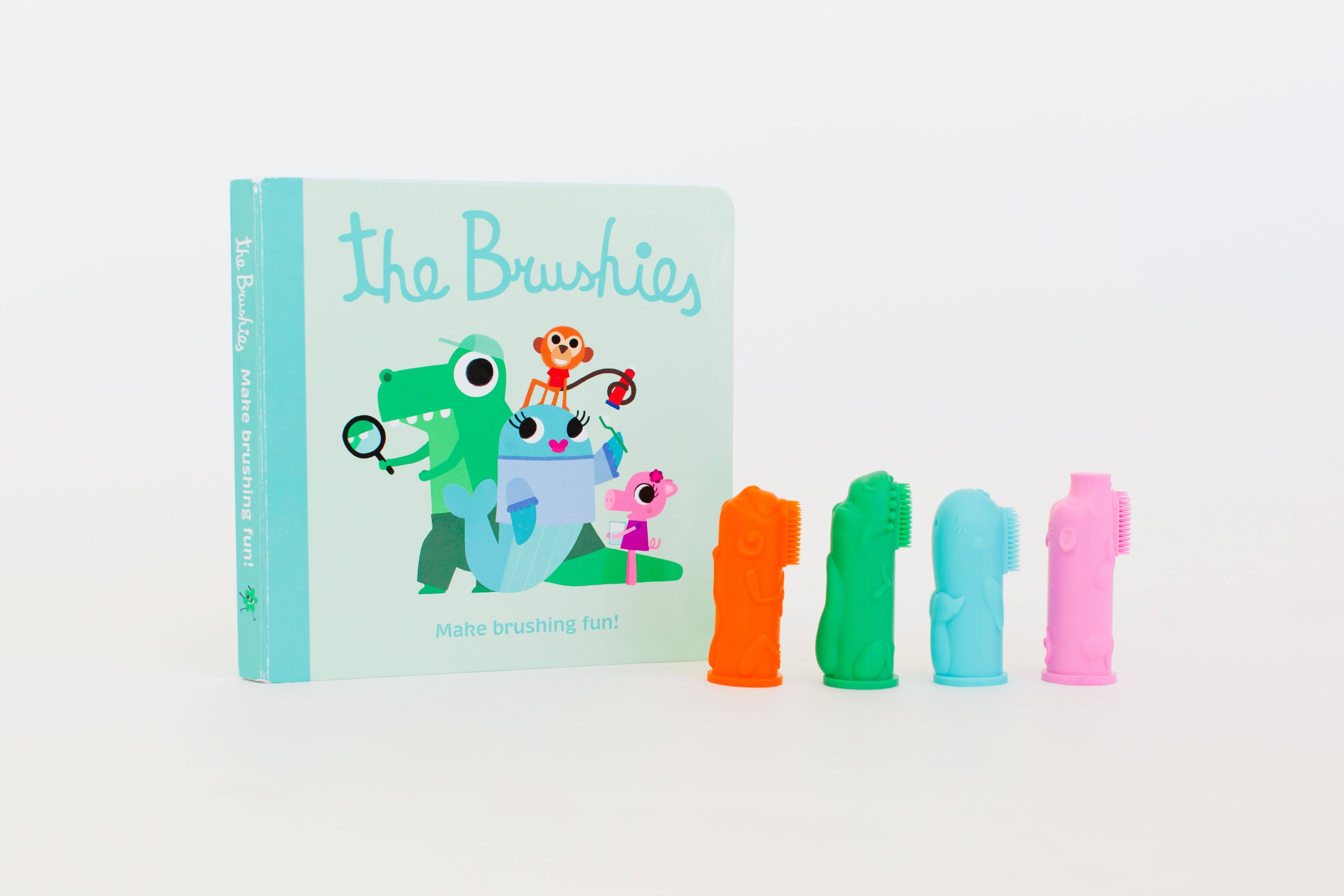 The Brushies - Wholesale Toothbrush - Kids & Baby - Momo Brushie and Book1