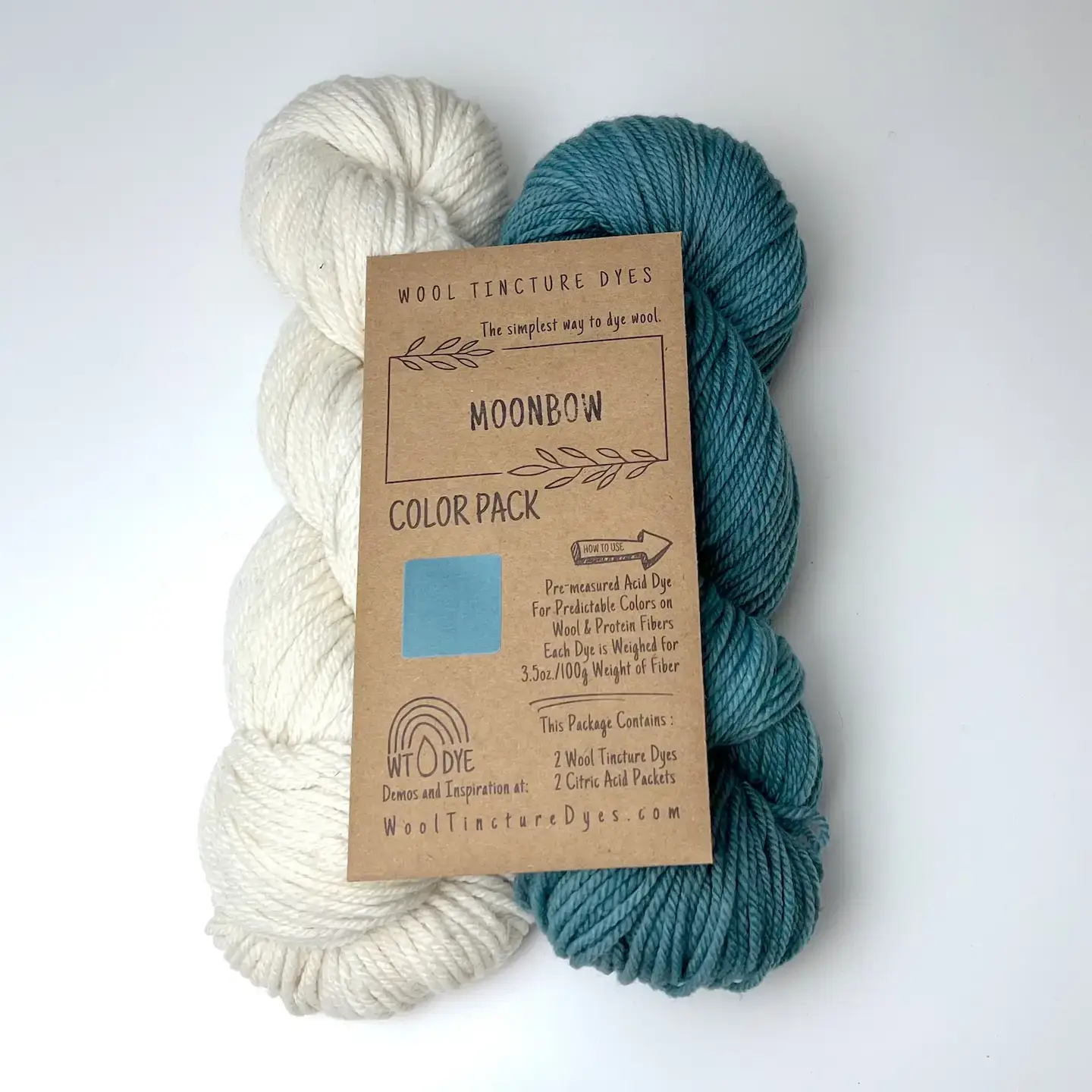 Wool Tincture Dyes - Wholesale Knitting/Crochet Supplies - Color Pack - Tea Bag Dye System8