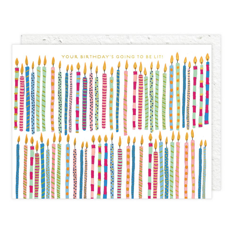 Seedlings - Venta al por mayor Tarjetas de cumpleaños - Bday Candles - Tarjeta de cumpleaños1