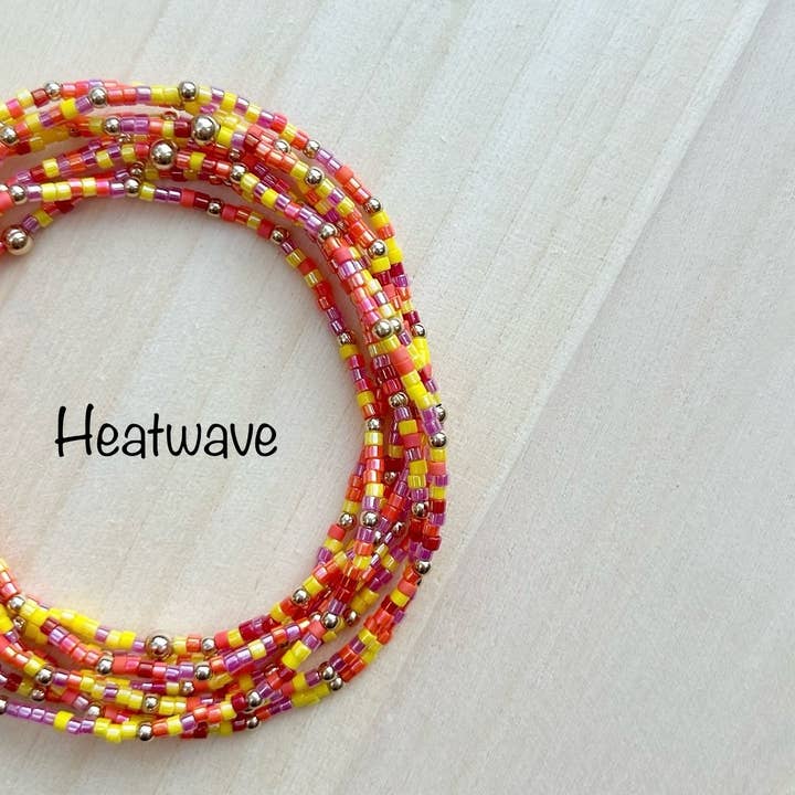 Back Bay Bead Company - Wholesale Beaded Bracelet - Stretchy Seed Bead Bracelets Gold Fill Gifts for Her Jewelry3