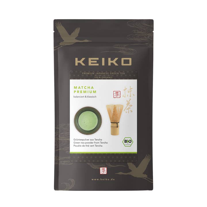 Keiko Matcha Premium, sachet de 50 g, biologique pour la vente par KEIKO
