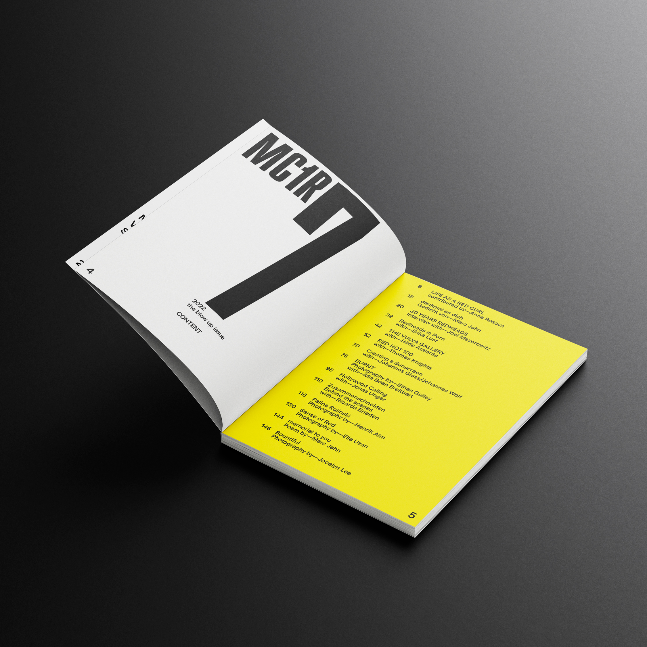 MC1R Magazine – wholesale Tidskrift – MC1R Magazine nr 7 – tidningen för rödhåriga5