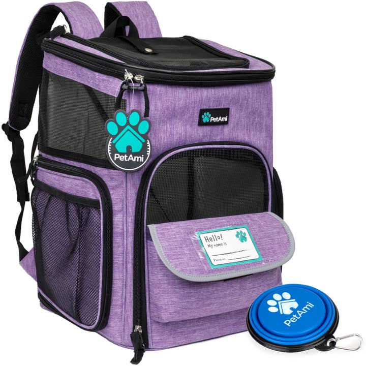 PetAmi - Wholesale Pet carrier – Cat/dog - Premium 4 Way Entry Pet Carrier Backpack42