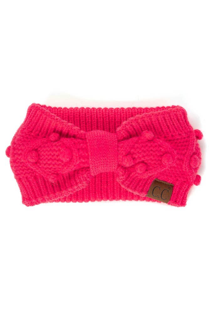 Hana - Vente Bandeau – femme - Enveloppe de tête à pompon C.C0