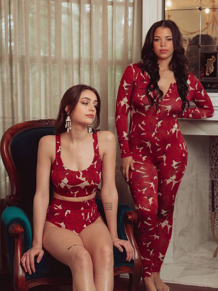 Modal Onesie - Fallen Leaves Print for wholesale on Faire