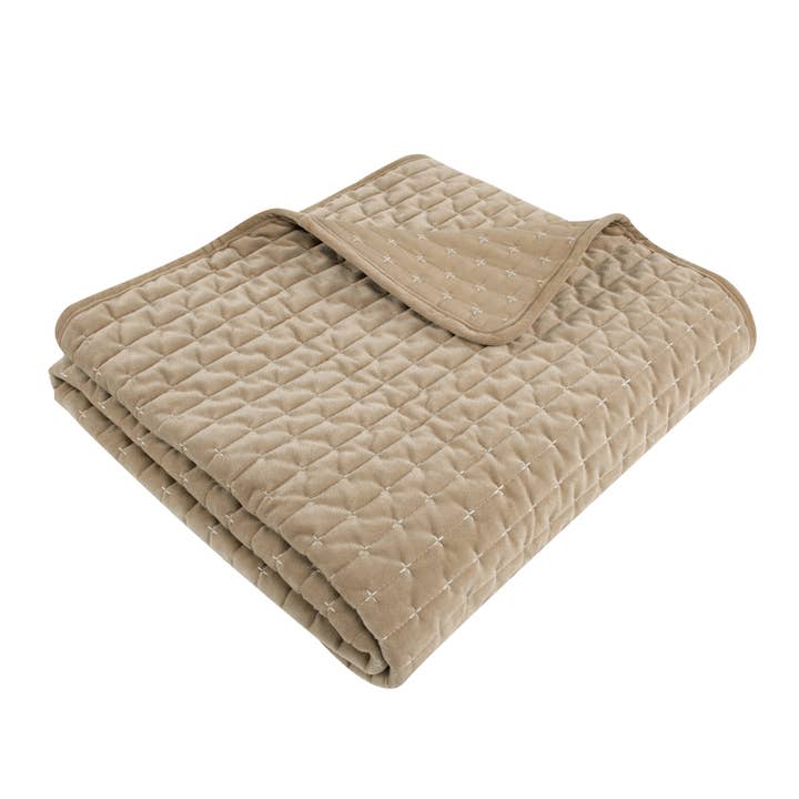 Levtex Home - Wholesale Throw Blanket - Velvet Stitch Quilted Throw1
