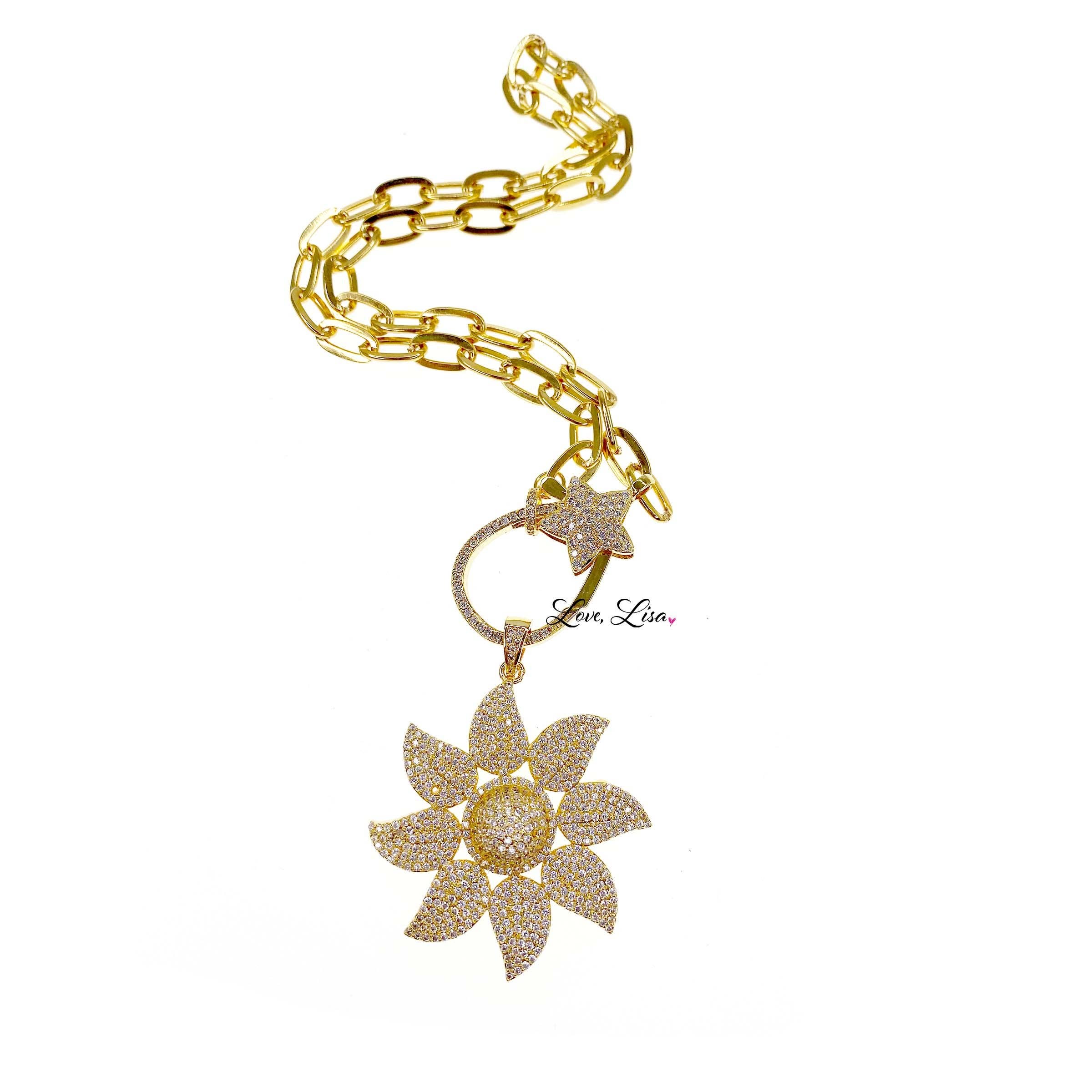 Love, Lisa - Wholesale Individual Charm/Pendant - Mia Flower Charm2