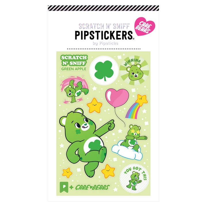 Good Luck Bear Scratch n Sniff for wholesale by Pipsticks