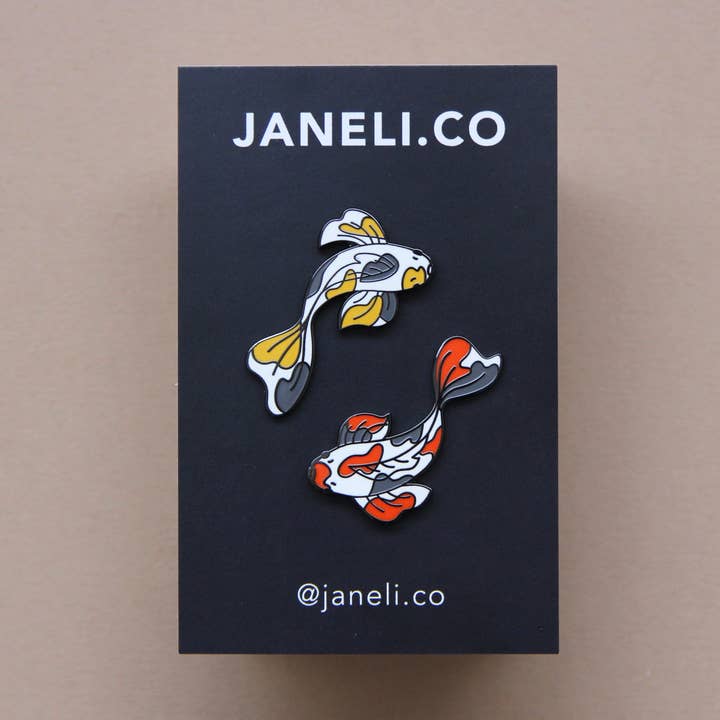 Set de alfileres de esmalte Ko para venta al por mayor de JaneLi.Co