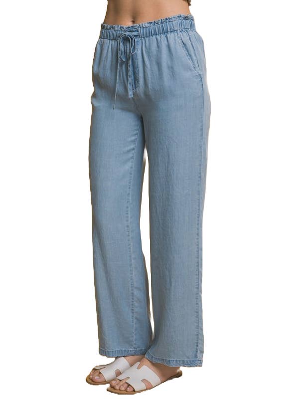 Vanilla Monkey - Wholesale Pants - Women's - Elastic Waist Tencel Pants