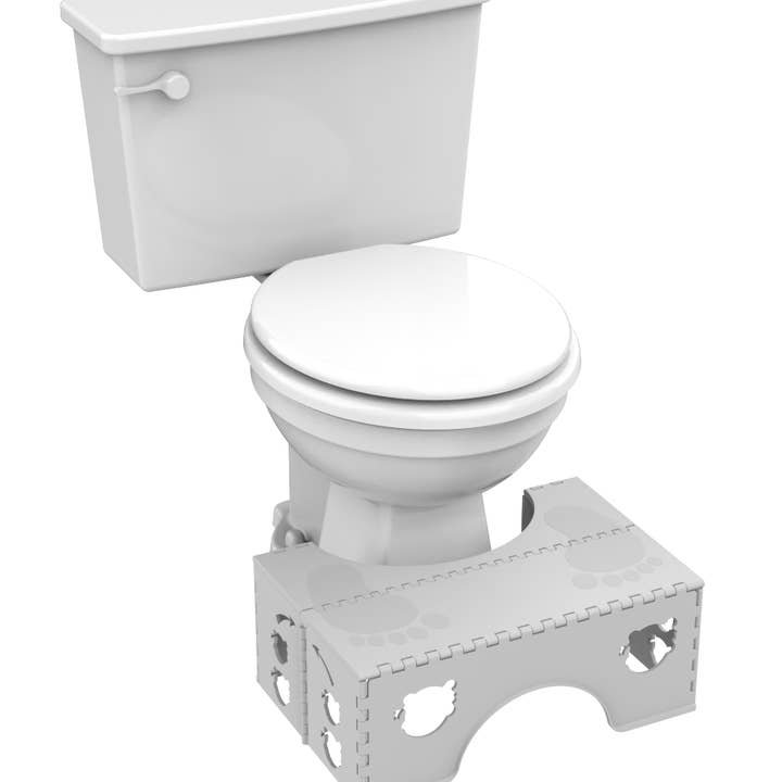 QT BABY - Vente Tabouret - Tabouret de toilette pliant QT BABY pour enfants et adultes (1 paquet) Dream Blue3