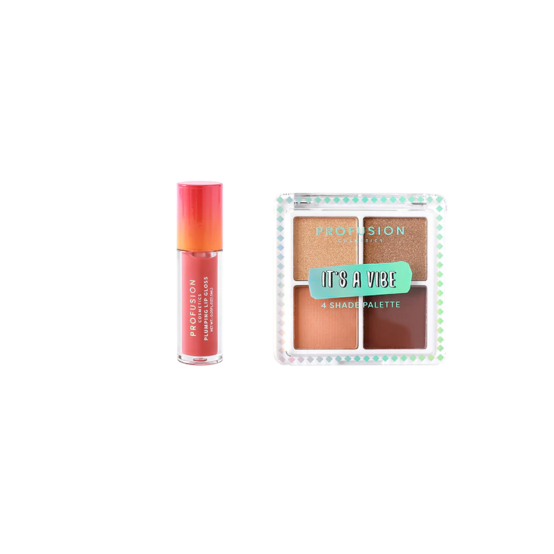 VIAI Beauty - Wholesale Makeup Kit - PROFUSION It's a Vibe | Festival Ready 3-pc Bag & Cosmetic Set3