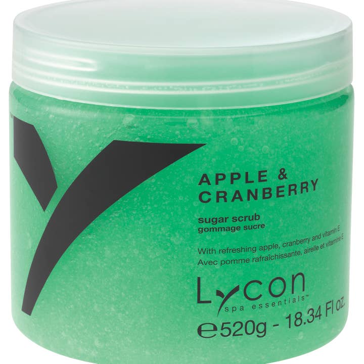 Apple & Cranberry Scrub for wholesale by Lycon Wax