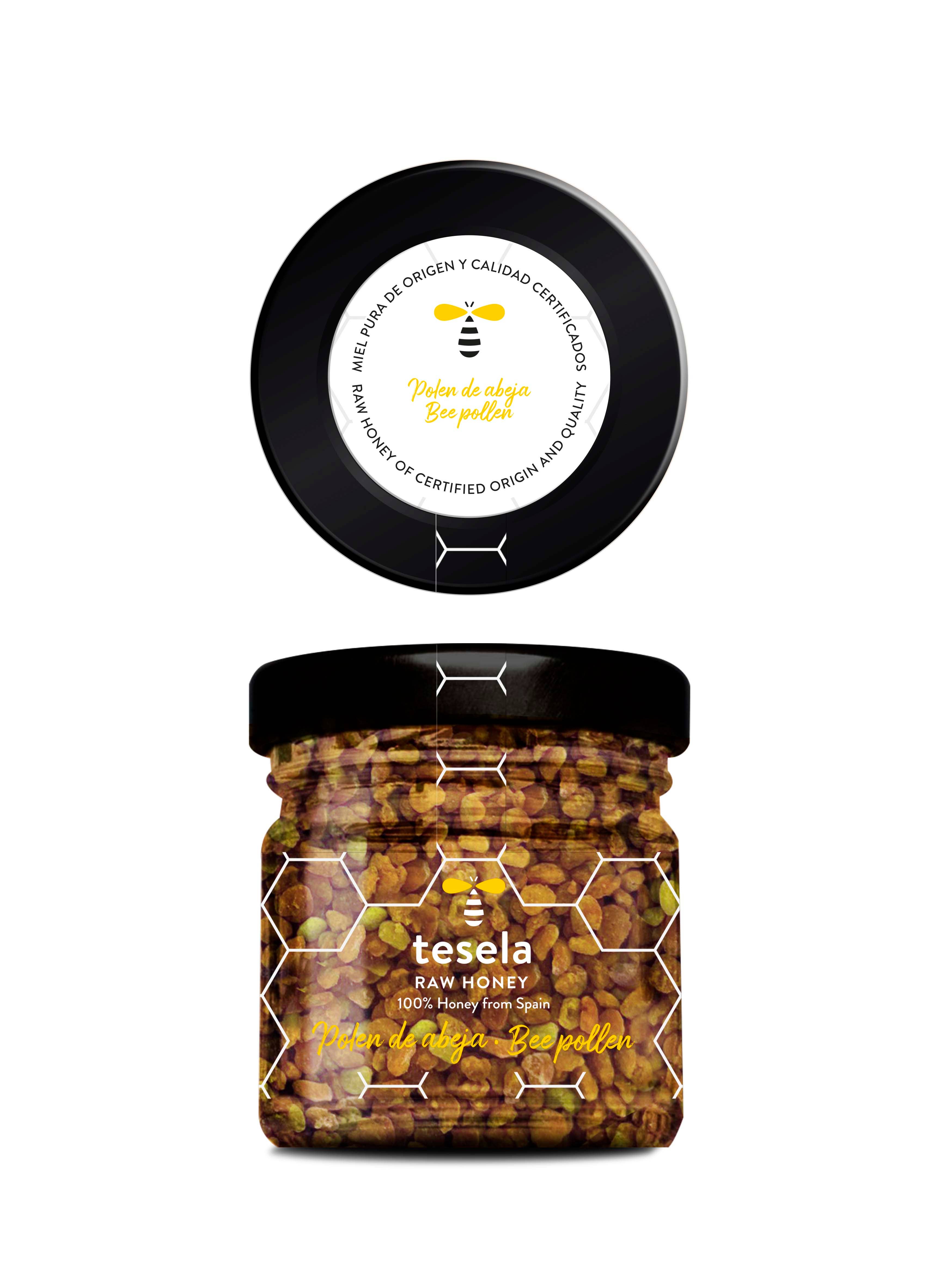 TESELA NATURA, S.L. - Vendita all'ingrosso Miele - Confezione regalo TESELA con miele crudo e polline d'api 4