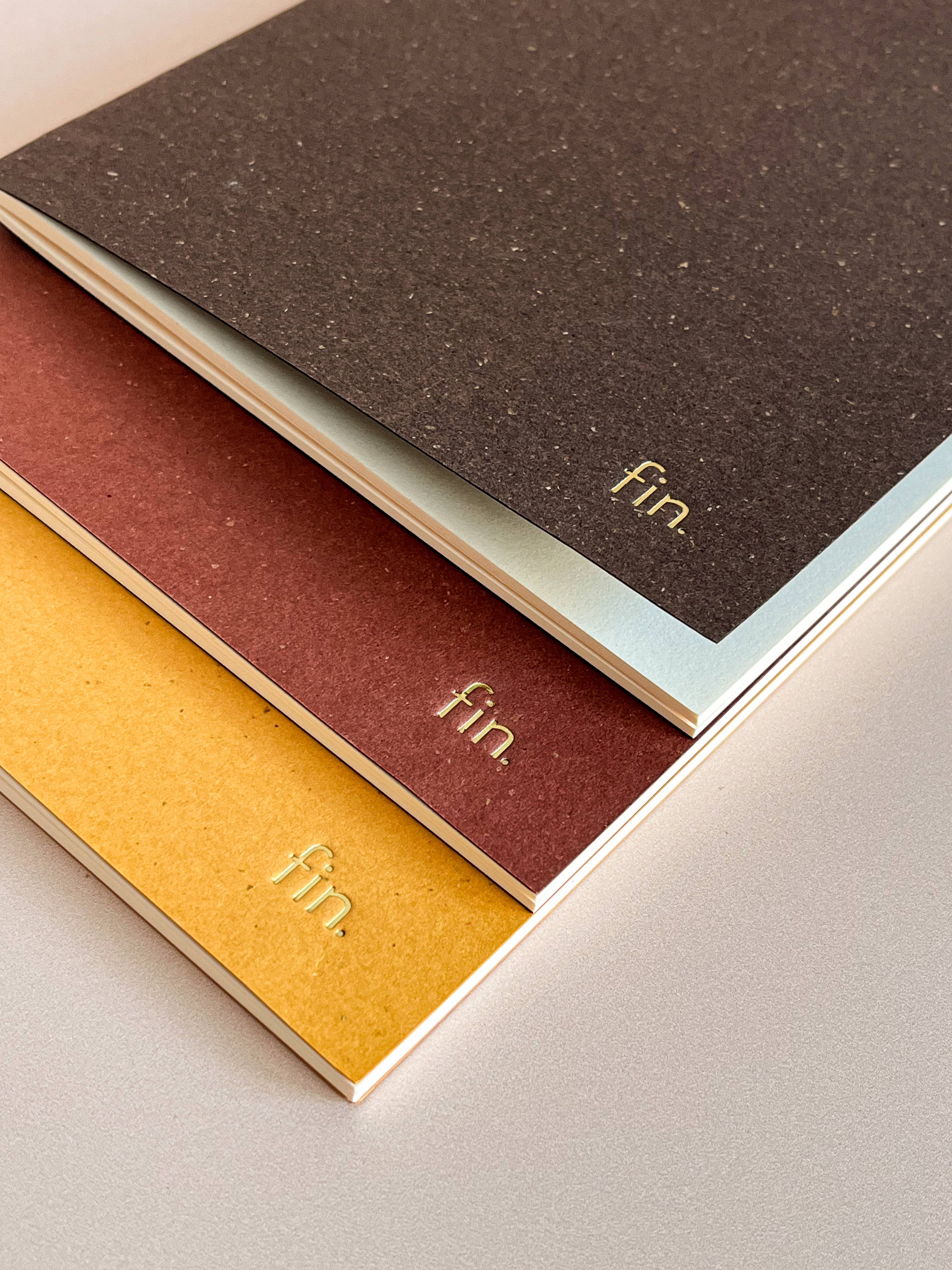 Fin Studio – Großhandel Notizbücher – Gmund Bier Serie, hochwertiges strukturiertes Notizbuch7