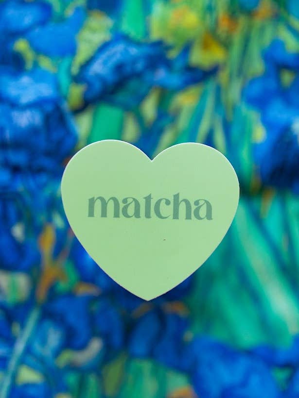 Matcha Sticker for wholesale by kash co studio