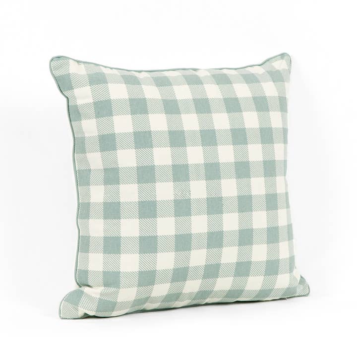 Devanie At Home (Formerly Adams & Co.) - Wholesale Throw/Decorative Pillow - 30282 - 17x17 rvs pillow (RABBIT/CHKRD) Easter & Spring5
