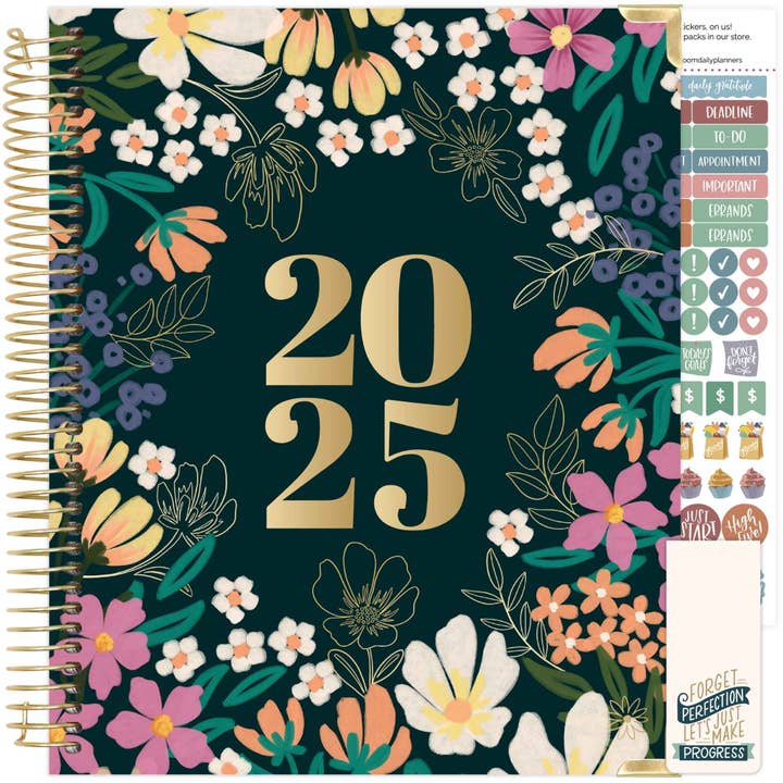 bloom daily planners - Wholesale Planner - 2025 Calendar Year Vision Planners 7.5" x 9" - Choose Design