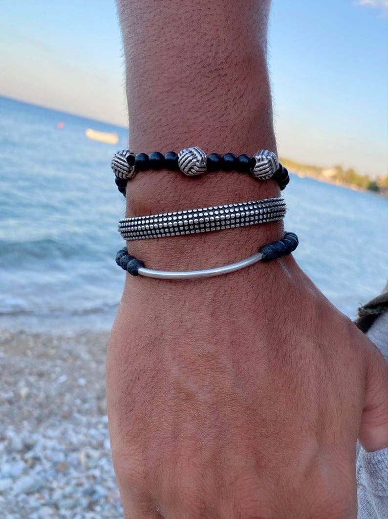 Christina Christi – wholesale Jewellery set – Sterling Silver Open Cuff n Bracelets1