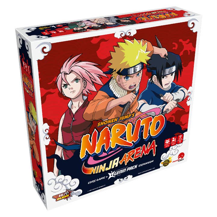 Naruto Ninja Arena - NEW FORMAT! - Boardgame for wholesale by Japanime Games