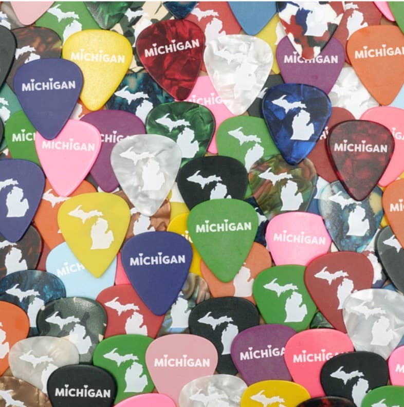 City Bird – wholesale Music accessory – Michigan Silhouette Guitar Picks0