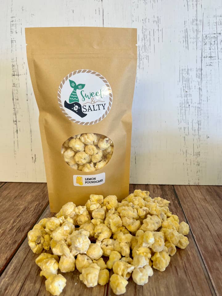 Lemon Pound Cake for wholesale by Sweet and Salty Popcorn