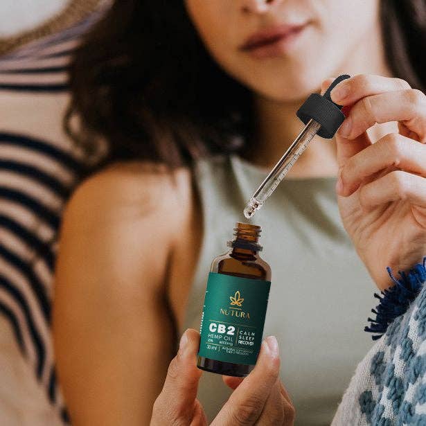 Nutura Wellness - Wholesale Tincture - CB2 Oil - Calm + Sleep2
