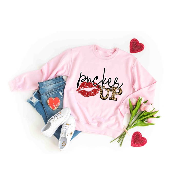 Polaire Pucker Up pour la vente par MidWest Tees