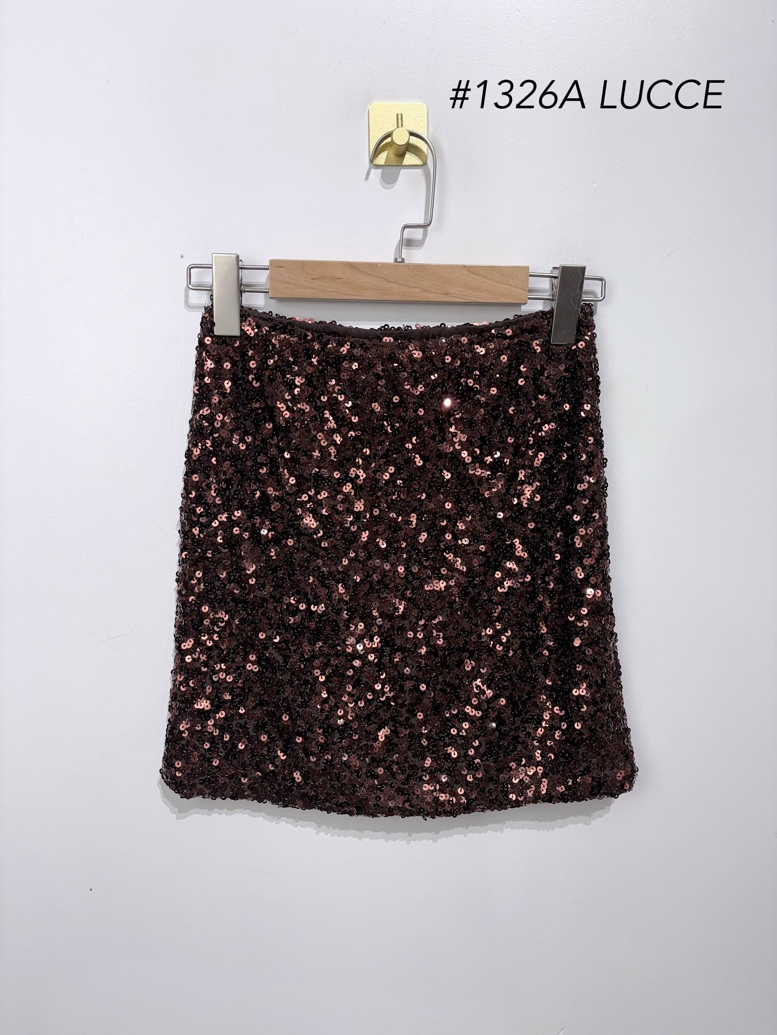 LUCCE - Wholesale Skirt - Women's - Sequin skirt - 1326A8