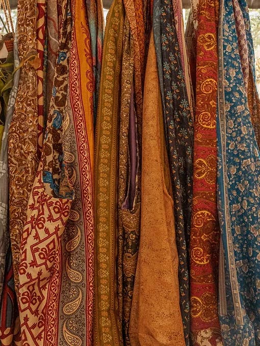 Mystery Reversible + Recycled Silk Crossbody Bag for wholesale by Gardenbelle Shop