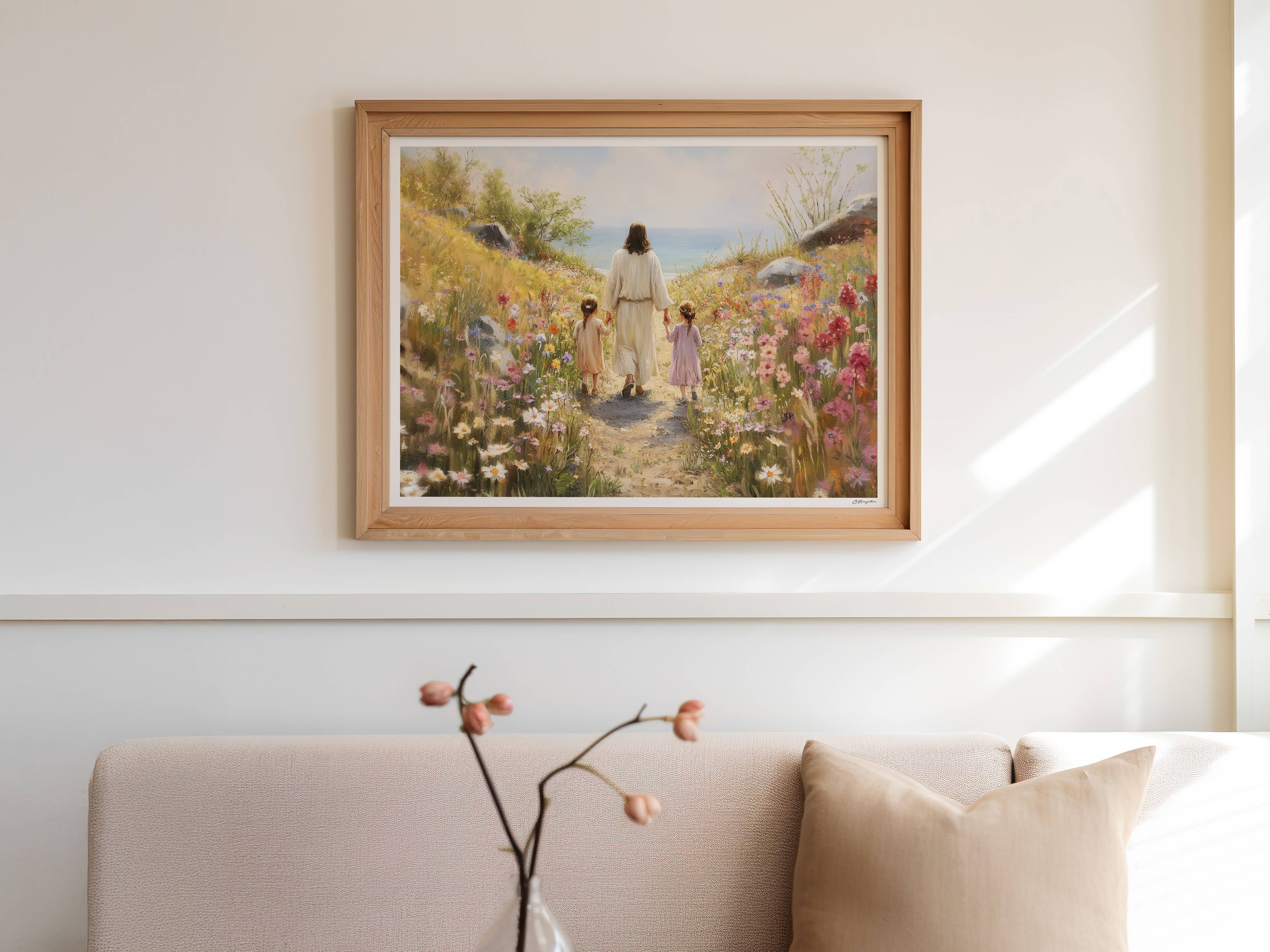The Painted Gospel - Wholesale Art Print - Consider the Lilies | Fine Art Print5